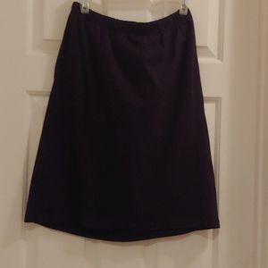Black Skirt L by  Basic Edition